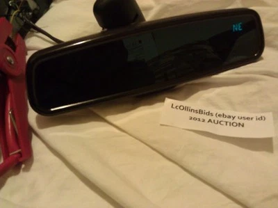 Factory 1996 Lincoln Continental Auto Dimming Inside Rear View Mirror (*8 pin)  - Image 1 of 4