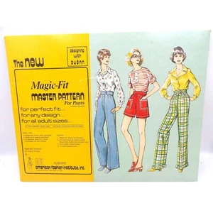 El nuevo patrón maestro Magic-Fit para pantalones, diseño con Dusan © 1974 - Imagen 1 de 4