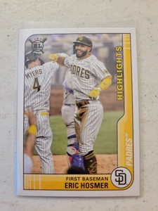 Tarjeta Topps Big League Highlights 2021 #288 Eric Hosmer San Diego Padres - Imagen 1 de 1