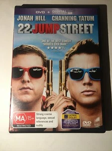 22 Jump Street (DVD 2014) Channing Tatum Jonah Hill Region 2 4 Comedy FREE POST - Picture 1 of 1