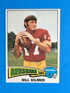 1975 TOPPS #480 BILL BILLY KILMER HOFer NM