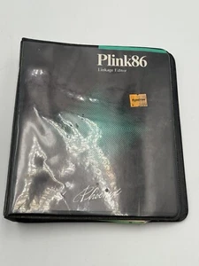 Vintage Plink86 Linkage Editor Binder & Software 1984 DOS Overlay Manager - Picture 1 of 4