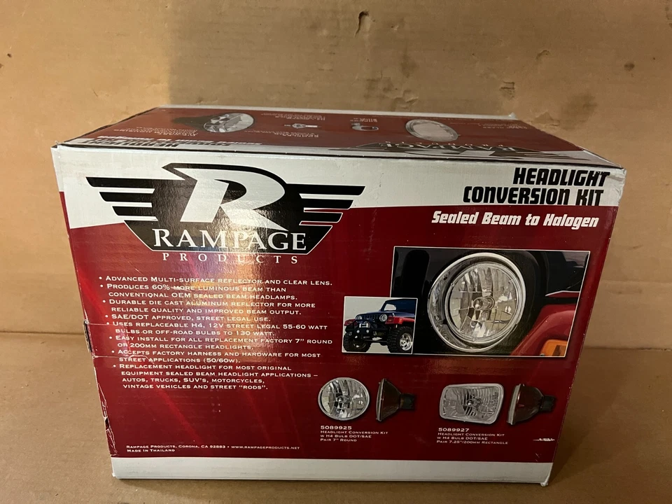 Kit de conversión de faros halógenos Rampage 5089925 nuevo Foto 1 de 4