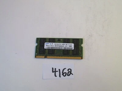 Samsung M470T5663QZ3-CF7 2Gb 800Mhz PC2-6400 DDR2 SODIMM laptop memory RAM (4162 - Image 1 of 2