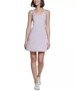 MSRP $80 Calvin Klein Performance Womens Side-Pocket Exercise Dress Pink Size XL - Picture 1 of 1