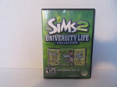 Los Sims 2 Colección Vida Universitaria PC Excelente Estado Foto 1 de 3