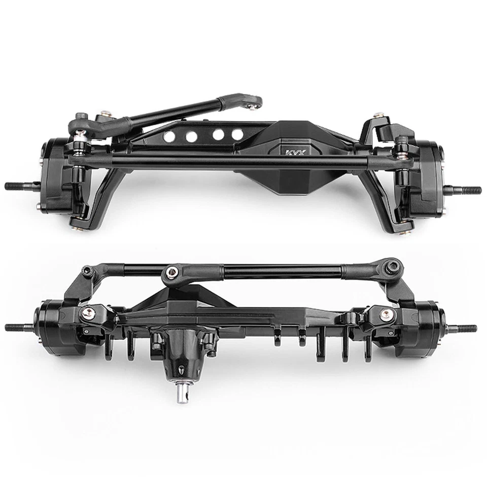 KYX Metal Complete Front Portal Axle For Axial SCX10 III AX103007 RC Car Kit - Image 1 of 4