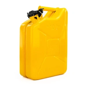 JCB 10 Litre Steel Jerry Can UN Approved Petrol Diesel Fuel Storage Heavy Duty - Picture 1 of 5