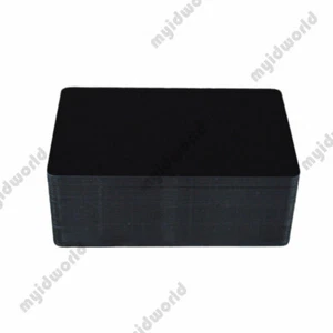 Schwarze PVC-Karten, CR80,30 Mil, Kreditkartengröße - USA - 50er Pack Siegel - Bild 1 von 2