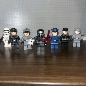Lego Star Wars Minifigure Kylo Ren 75104 RARE RETIRED + 5 Generals And Troopers
