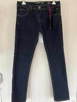 BNWT CHEROKEE UK SIZE 14 DARK BLUE SKINNY LEG JEANS - Image 1 of 3