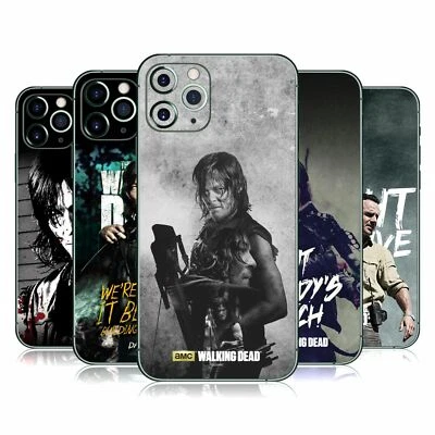 AMC THE WALKING DEAD LOGO PERSONAJES VINILO PIEL CALCOMANÍA PARA TELÉFONOS APPLE iPHONE Foto 1 de 4