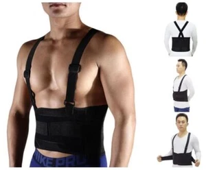 Fajas Para Hombres De Trabajo Soporte Con Tirantes, Cinturones Regolabili Nuovo - Foto 1 di 12