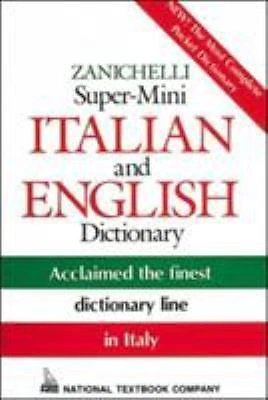 Zanichelli Super-Mini Italian and English D- 0844284475, Company, paperback, new - Image 1 of 1