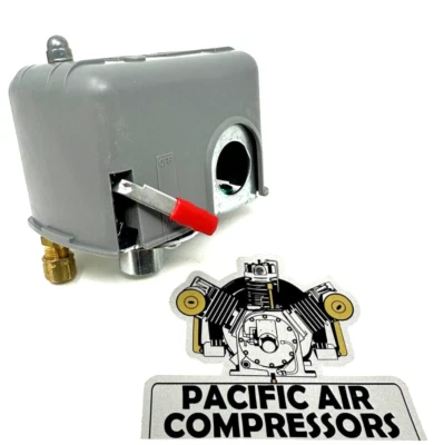 SQUARE D , PUMPTROL JCP-803 JCP803-007 Square D Air Compressor Pressure Switch 135 / 175 psi 9013fhg