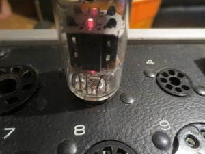 VINTAGE RCA 12AX7A / ECC83 VACUUM TUBE TESTED: PASS - Picture 1 of 8