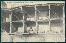 Messina Città Terremoto 1908 cartolina VK0937