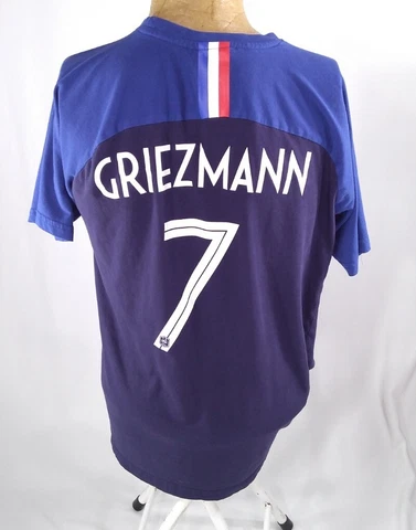 France Soccer Jersey Shirt Medium #7 Antoine Griezmann Home Football Weeplay Cover