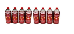 GASONE Butane Fuel Canister Cartridge with Safety Release Device 8 oz. 8-Pack - Picture 1 of 1