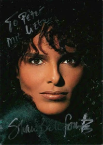 SHARI BELAFONTE Originalautogramm m. pers. Widmung N°284 - Bild 1 von 3