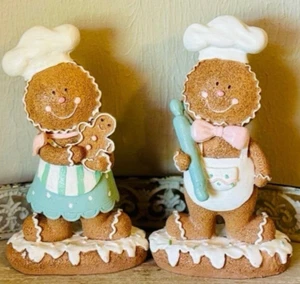 2~Gingerbread Bakers - Picture 1 of 6