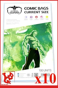 Pochettes Protection CURRENT Size BD comics VO x 10 Marvel 175 x 268 mm # NEUF # - Picture 1 of 2