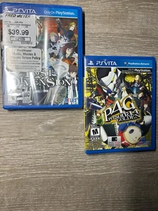 Lost Dimension+P4G PlayStation PS Vita Games Lot New SEALED Pls See All Pics - Picture 1 of 3