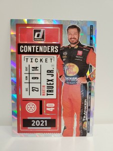 Martin Truex Jr. 2021 Donruss Nascar Contenders Checkers #CON6 NM-M