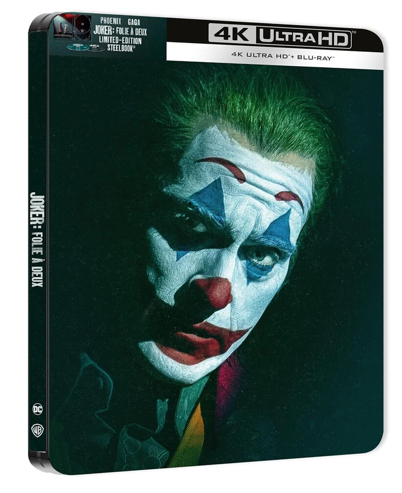Joker: Folie à Deux (4K UHD + Blu-ray Steelbook) COVER C - NEU - Bild 1 von 1