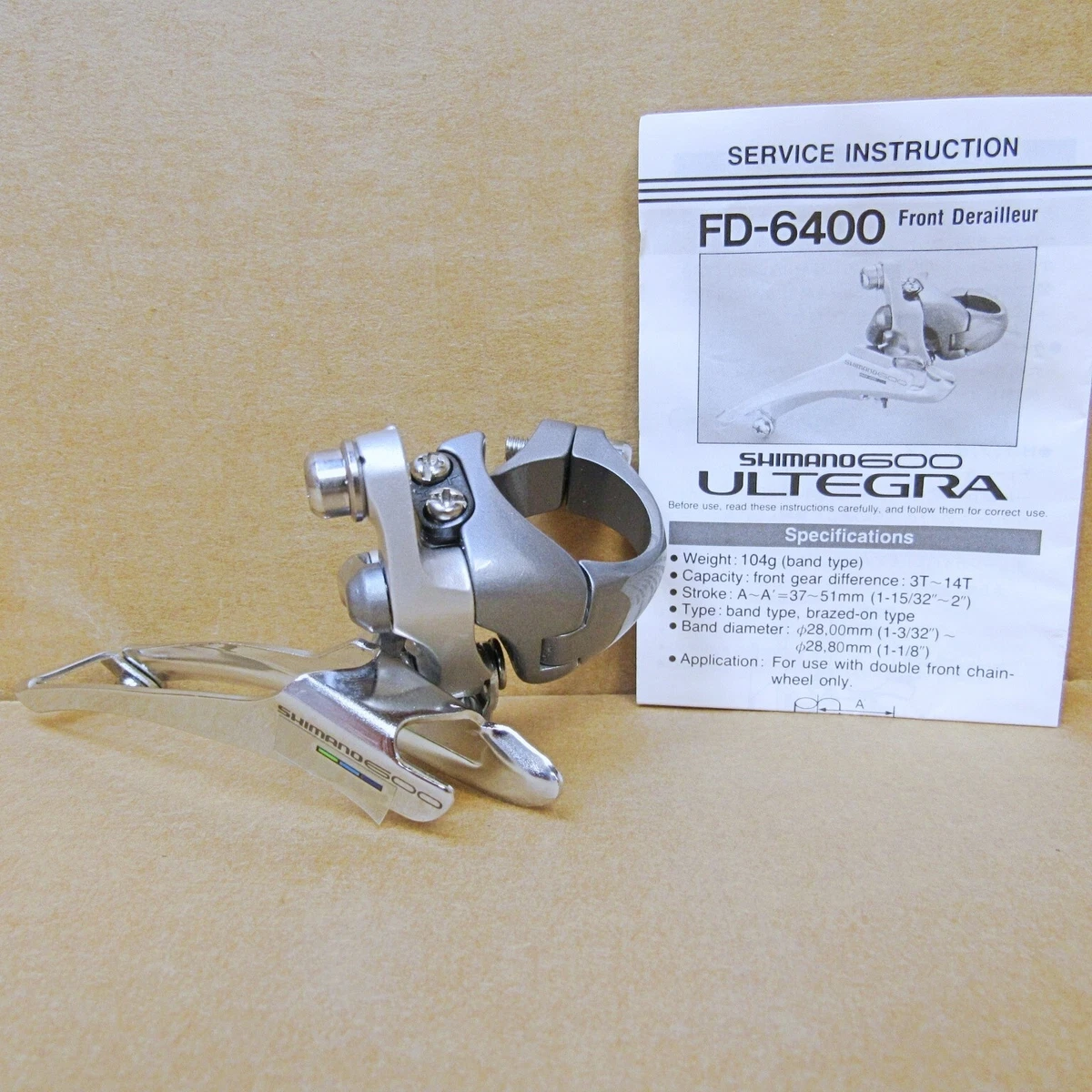 パーツ simano 600 ultegra front derailleur Shimano 600 Indiana Bicycle Front Derailleurs for sale | eBay