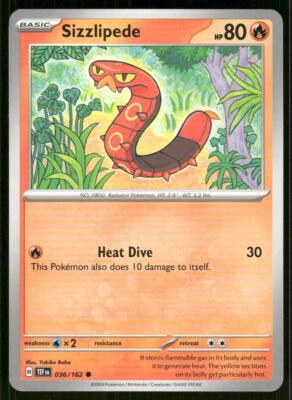 SV05: Temporal Forces #036/162 Sizzlipede - Image 1 of 2