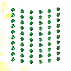  10 PCS St. Patricks Day Flag Shamrock Banner Bunting Garland