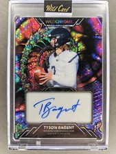 2023 WILD CARD WILDCHROME TYSON BAGENT RC AUTO 1/1 ROOKIE BEARS ONE OF ONE