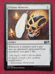 Magic The Gathering 2015 CORE SET M15 PROFANE MEMENTO artifact card MTG - Picture 1 of 2