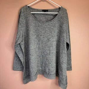 SIGNATURE STUDIO GRAUER DAMENSTRICKPULLOVER PULLOVER ÜBERGRÖSSE 3X RUNDHALSAUSSCHNITT - Bild 1 von 8