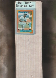 1990 TOPPS BASEBALL HAND COLLATED 792-CARD COMPLETE SET W/ F.THOMAS, OTHERS - Picture 1 of 1