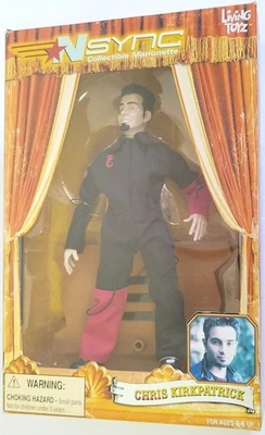 Nsync Marionette Doll CHRIS KIRKPATRICK Living Toyz - Immagine 1 di 2