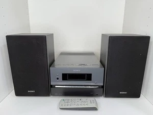 Sistema micro estéreo Sony HCD-CBX1 Hi Fi radio CD/AM/FM/MP3 con control remoto funciona muy bien - Imagen 1 de 15