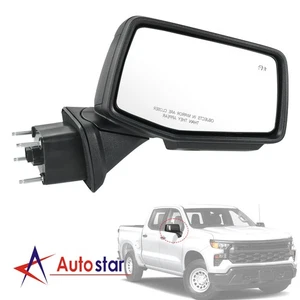 Right/Passenger Side Mirror Fits 2019-2024 Chevy Silverado 1500 Power - Foto 1 di 12