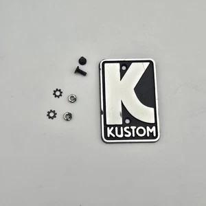 Genuine Badge for Kustom Speakers Comatible with Many Models KSC12 KPX10 KPX210A - Picture 1 of 6