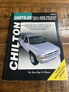 1997-2001 Chrysler Full Size Trucks Chilton Auto Repair Manual 20404 - Picture 1 of 8