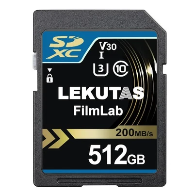 512GB SDXC UHS-I Memory Card - Up to 200MB/s Read Speed, C10, U3, V30, 4K UHD... - Image 1 of 4