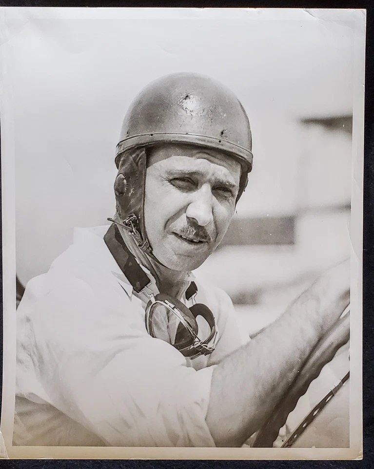 1947 Mauri Rose Winner Indianapolis Indy 500 IMS IndyCar 8x10 Photograph - Image 1 of 2