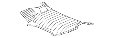 Genuíno Acura 2013-2018 Acura RDX - Defletor térmico de piso placa C 74603-TX4-A00 - Imagem 1 de 2