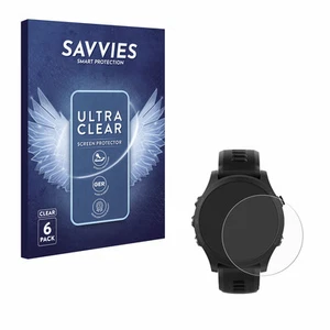 6x Folie für Garmin Forerunner 935 Schutzfolie Displayschutz Display Klar - Zdjęcie 1 z 11