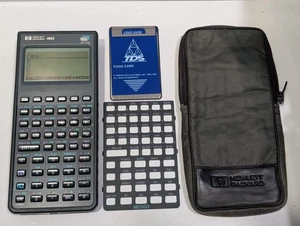 Calculadora de alto contraste expandible programable HP 48GX 128KB RPN + tarjeta COGO - Imagen 1 de 13