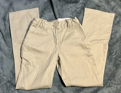 Niñas Ralph Lauren Chaps Caquie 7 Regular Elastizado Skinnny Bootcut Pantalones Nuevos con Etiquetas Foto 1 de 4