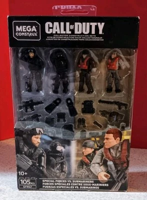 Call Of Duty Special Forces Vs. Sub-Mariners Set GFW67 105 Pcs Mega Construx - Image 1 of 4