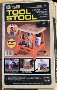 Hirsh Werkzeughocker TTSL-1 Vintage, neu im Karton, nie montiert Step Sit Carryall - Bild 1 von 19