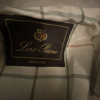 Abrigo Loro Piano L/XL Tostado Gamuza/Cachemira Lino Forrado. Nuevo. 7.999 nuevo en Loro Site Foto 1 de 4